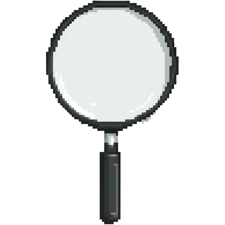 magnifying glass emoji