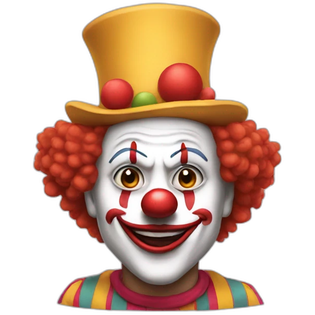 The clown it emoji
