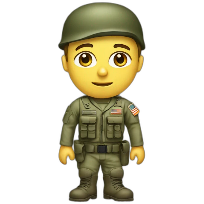 United States army emoji