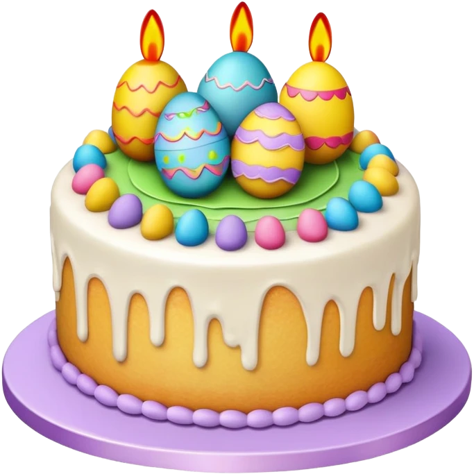 Easter Cake  emoji