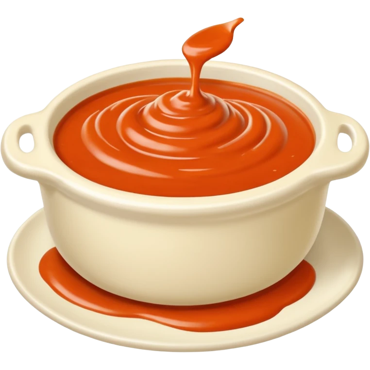 Creamela con più sugo e senza il basilico o qualsiasi cosa verde sopra  emoji