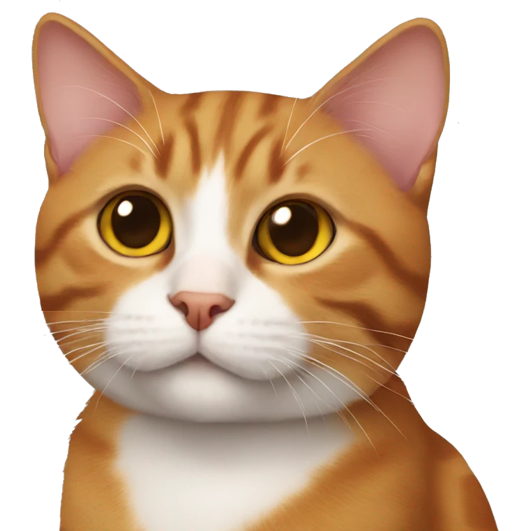 A cinnamon cat emoji