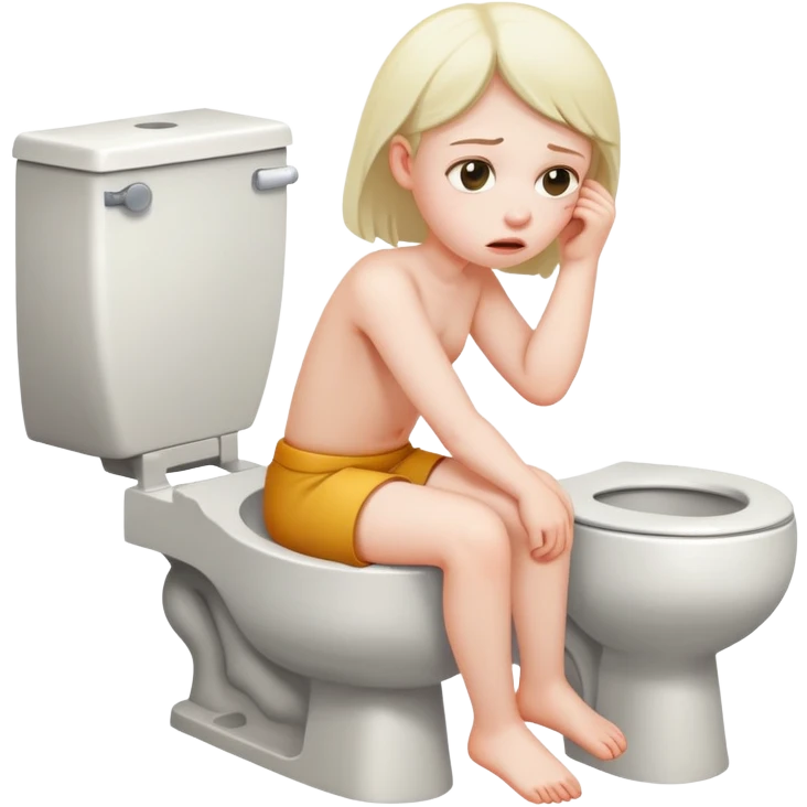 Долго сижу в туалете emoji