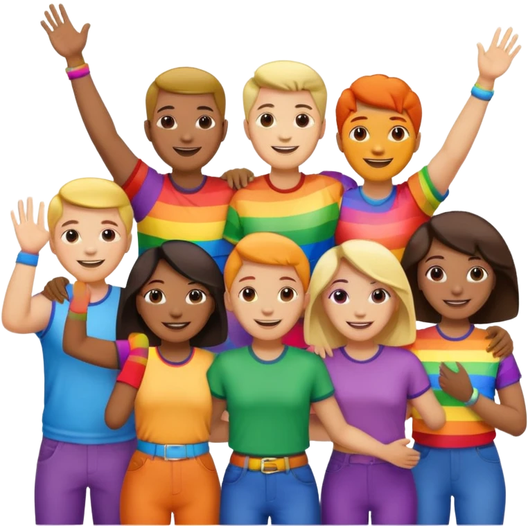 pride charcters emoji