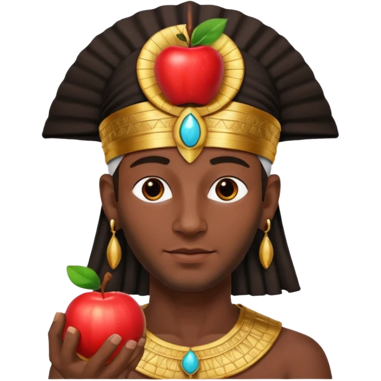 farao in egypt man apple  emoji