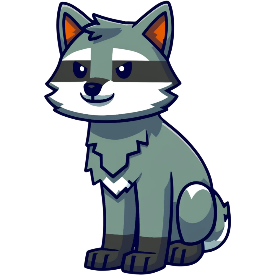 Minecraft wolf emoji