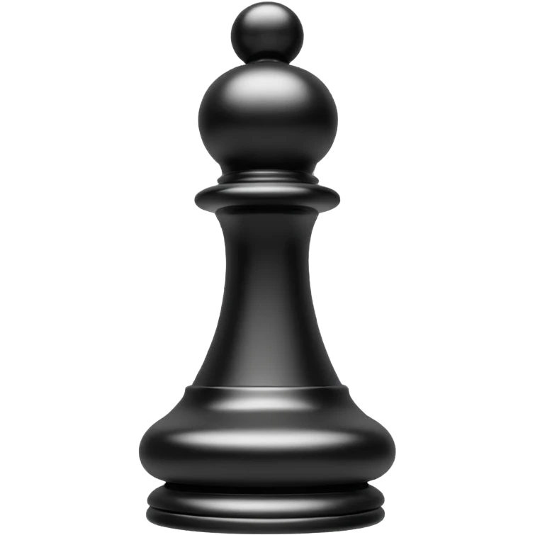 white chess pieces, pawn, white emoji