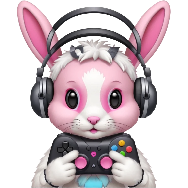 gamer bunny emoji