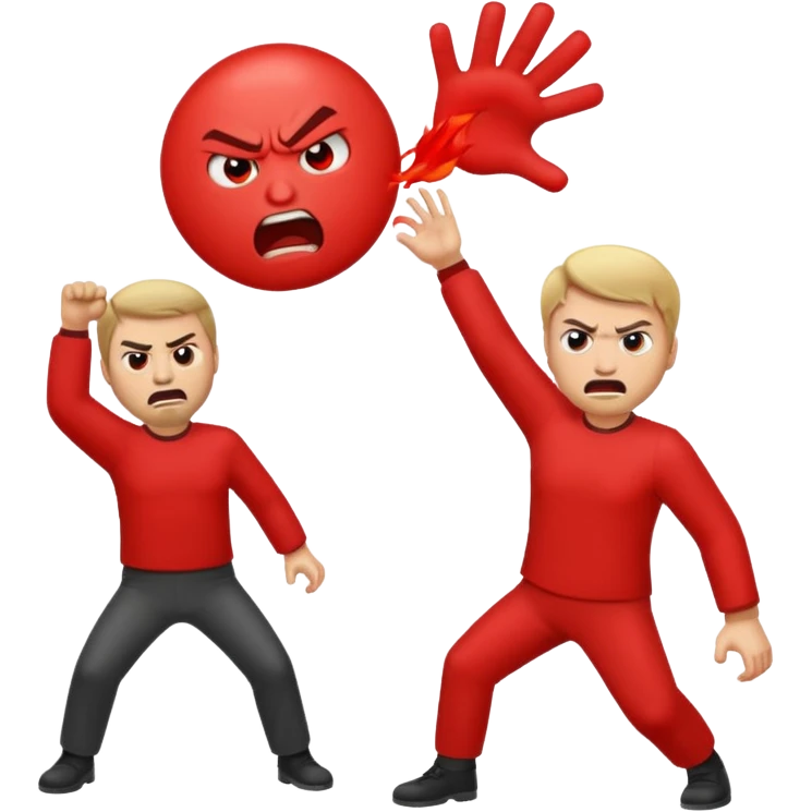 Emoji throwing a man out  emoji