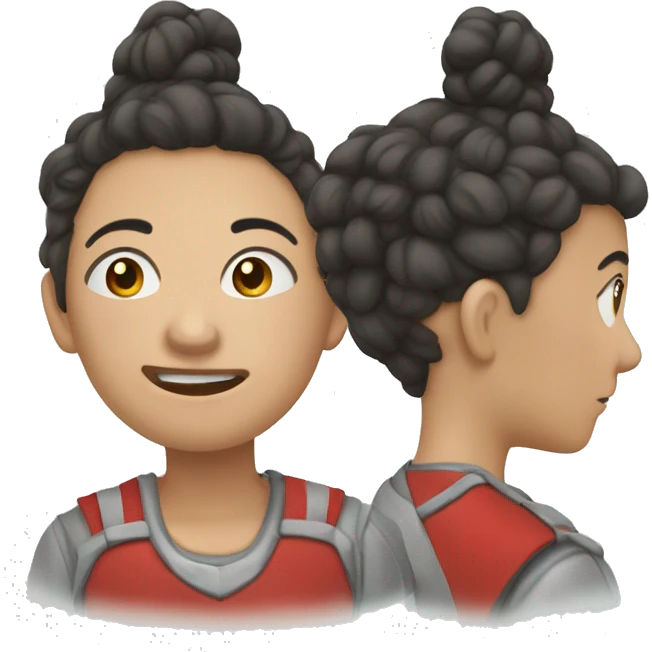 thỏ với cáo emoji