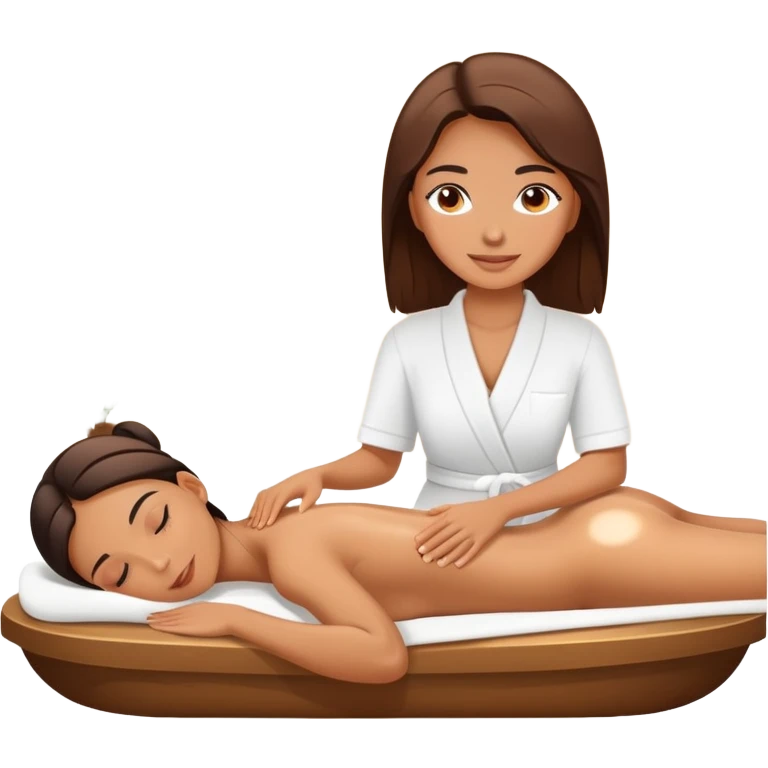 spa massage girl emoji