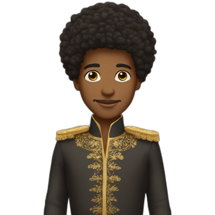 Prince-afro-couronne-ado emoji