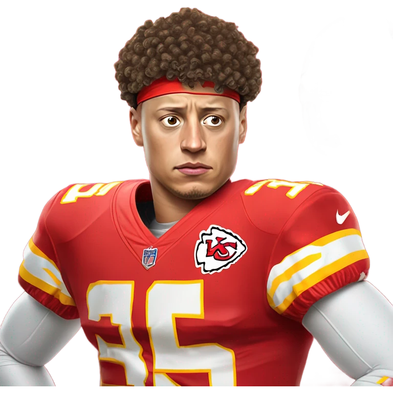Sad Patrick mahomes emoji