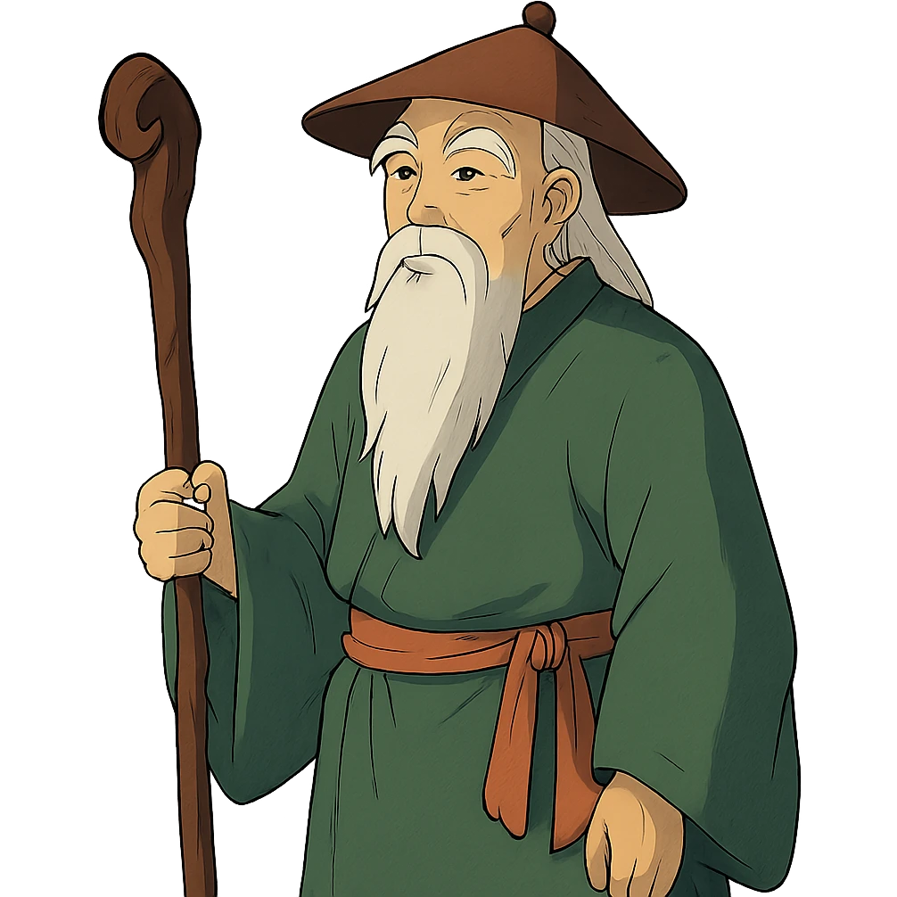 old Chinese wizard emoji
