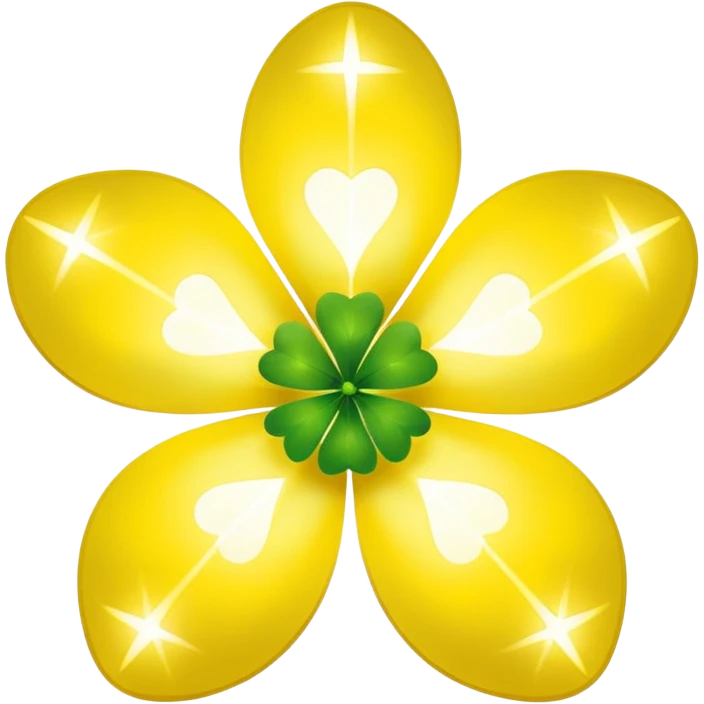 real cosmos star, but with clover, to make star look like lucky star, but main point is star, make it more star like real star emoji emoji