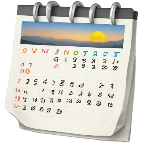 calendar emoji