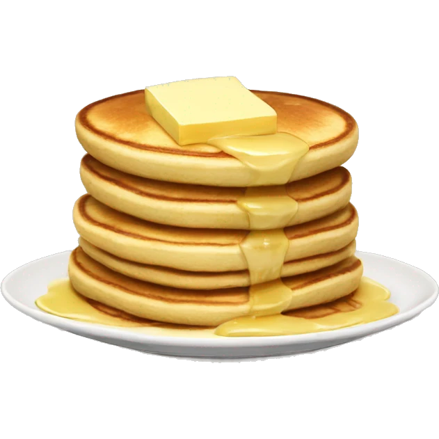 Pancakes with butter  emoji