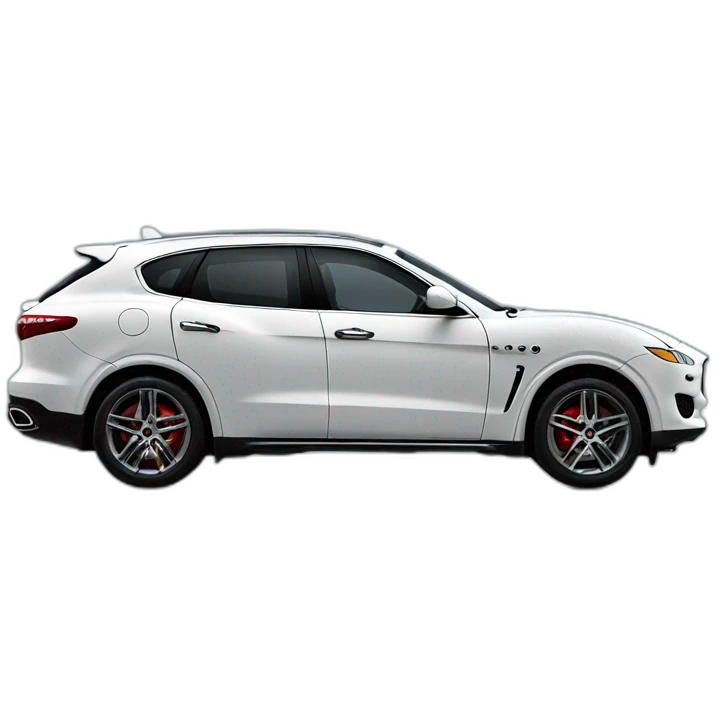 maserati suv side emoji