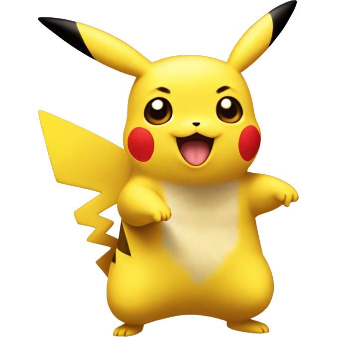 pikachu sorperndido emoji