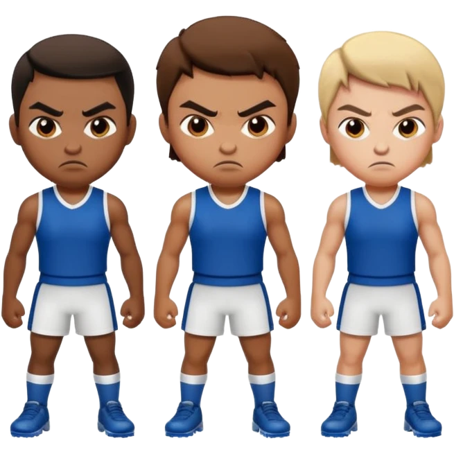 angry sports persons emoji