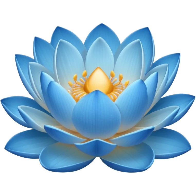 lotos emoji, a slight glow
acceptable сolors: blue, light blue, warm white, light sandy emoji