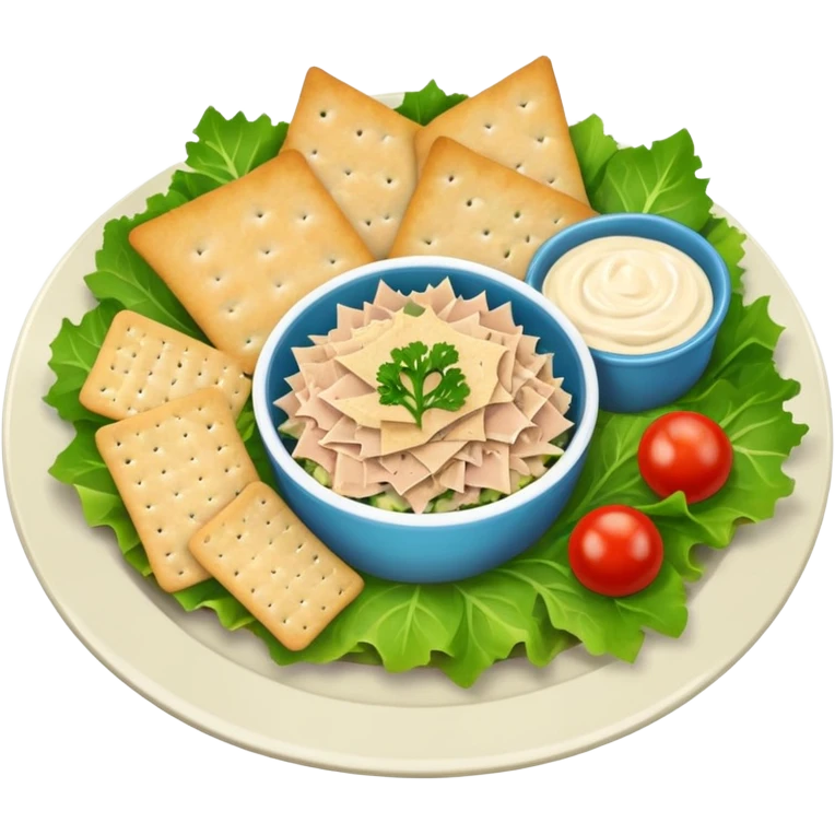 Tuna plate emoji