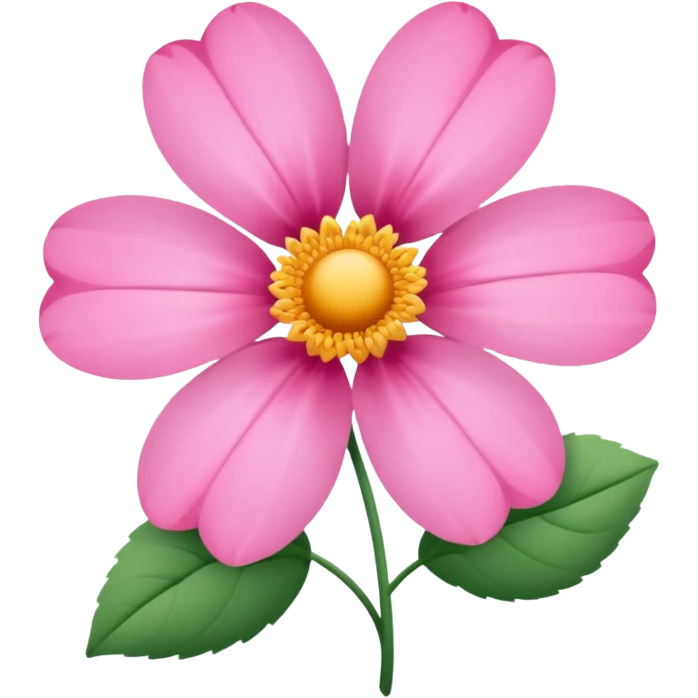 fiore rosa  emoji
