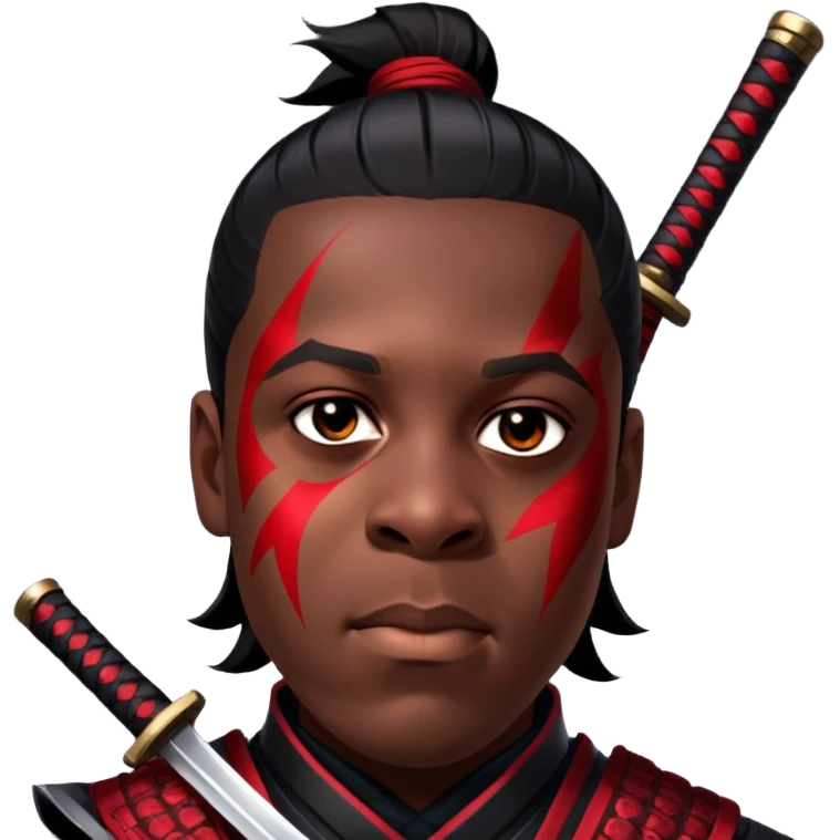 Fierce Samurai emoji