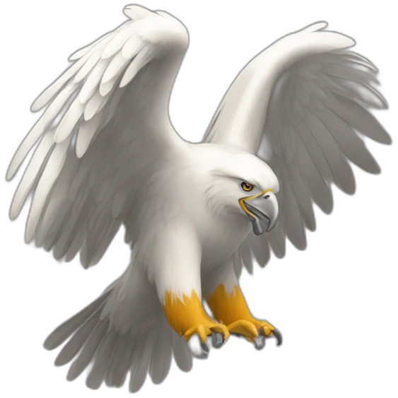 aigle à deux têtes emoji