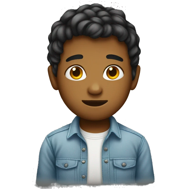 shirted boy alone emoji