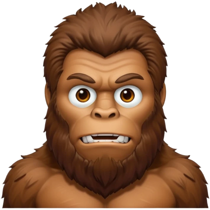 Bigfoot emoji