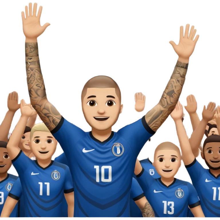 Icardi gol sevinci emoji