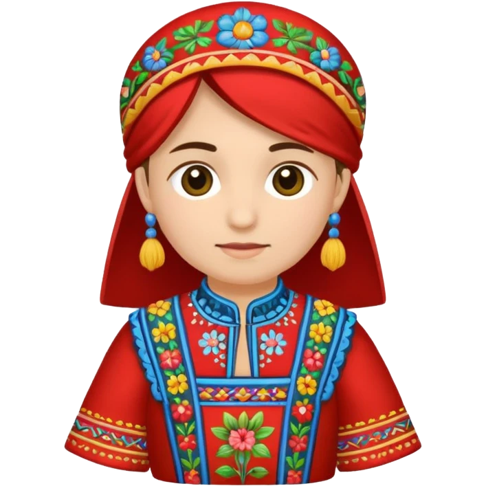 folk costume emoji