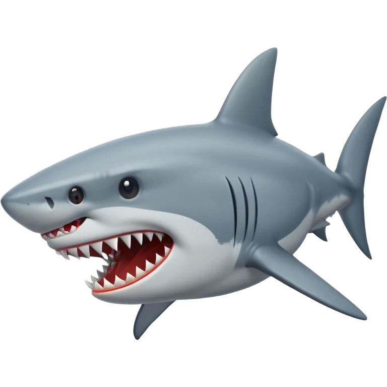 shark attacking  emoji