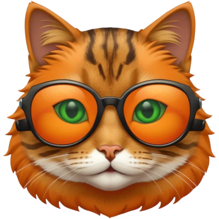Cat wearing sunglasses emoji