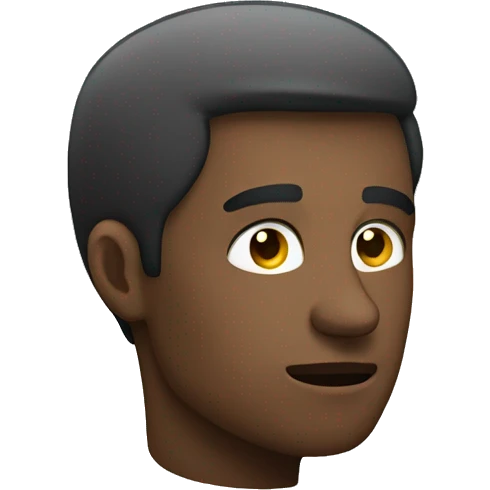 man thinking emoji