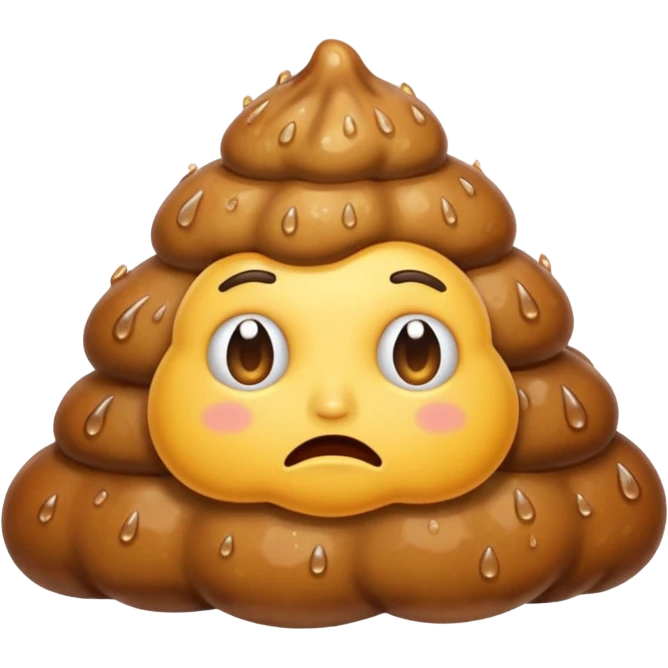Wet fart emoji