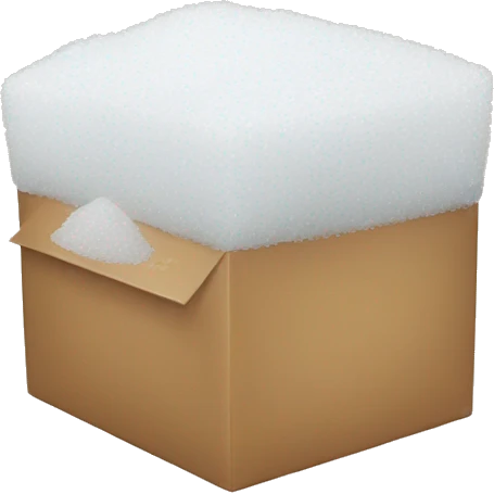 Box of sugar emoji