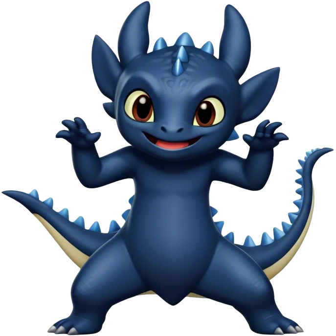 Toothless dancing même  emoji