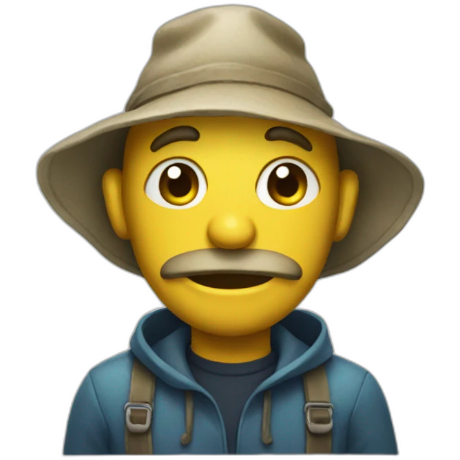 Fish man emoji