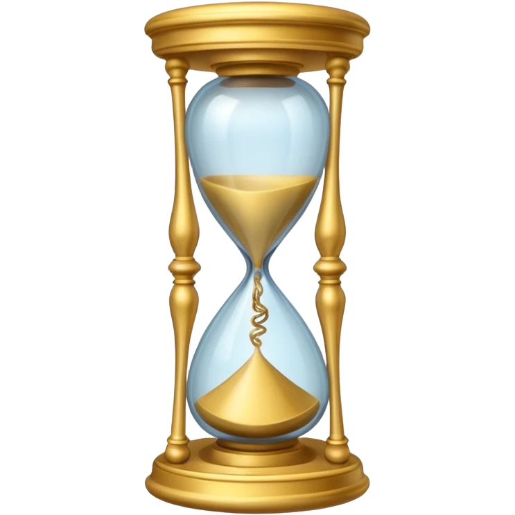 fancy ornate disney french hourglass emoji