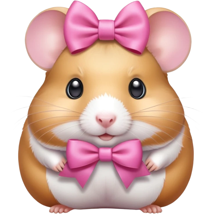 Sąd Hamster with 🎀 emoji