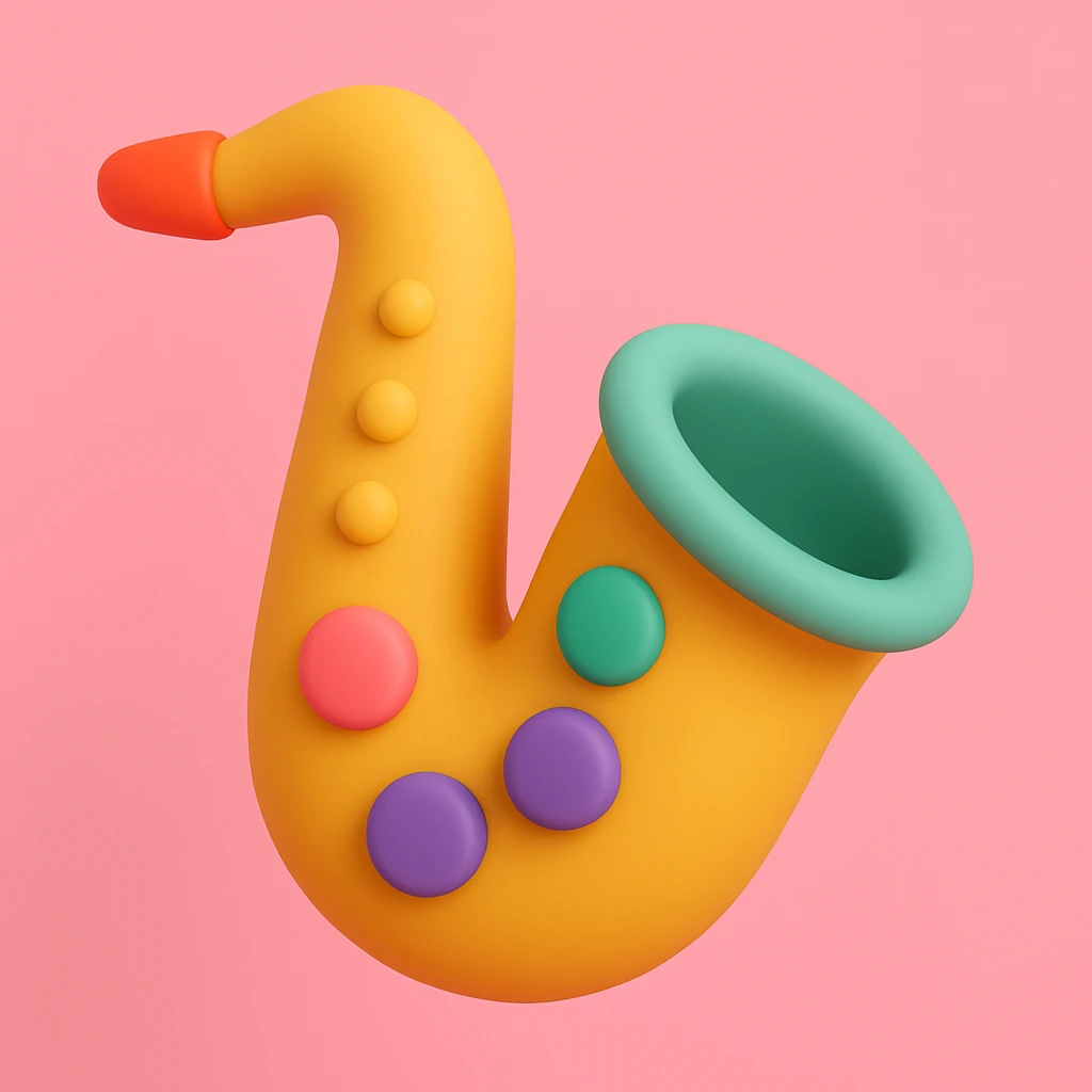 saxophone emoji