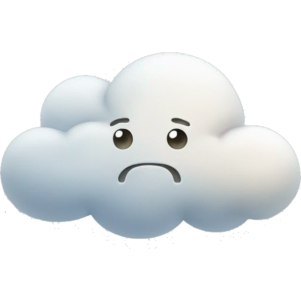 cloud emoji