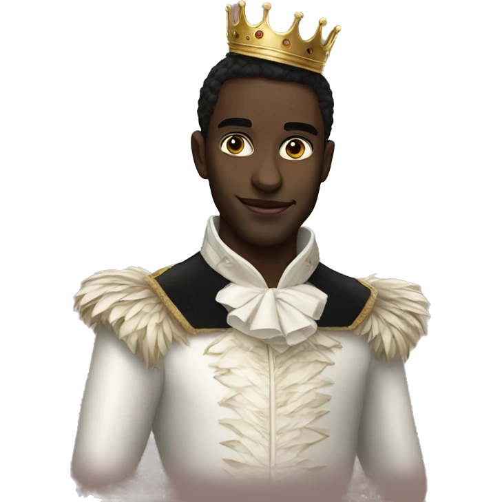 Black swan prince  emoji