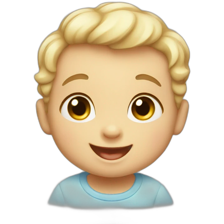 Happy baby emoji