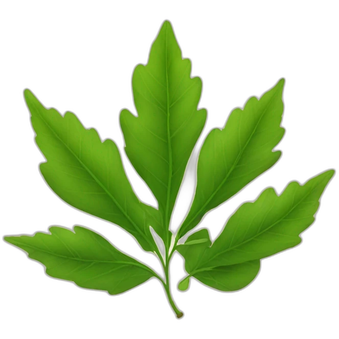 leaves emoji