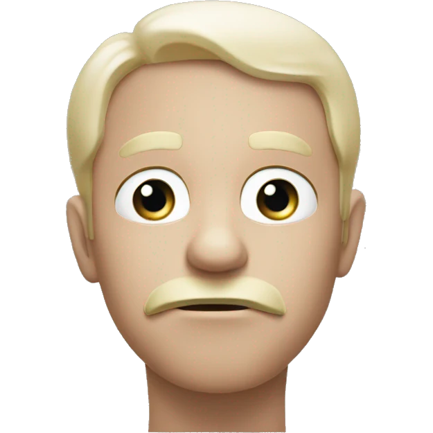 Thinking emoji with fingers under chin emoji