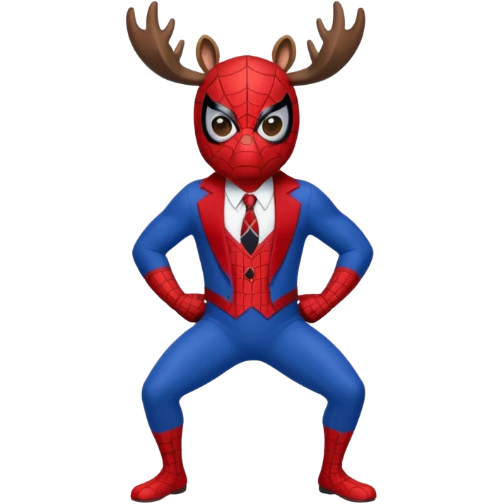 Spider-Man moose emoji