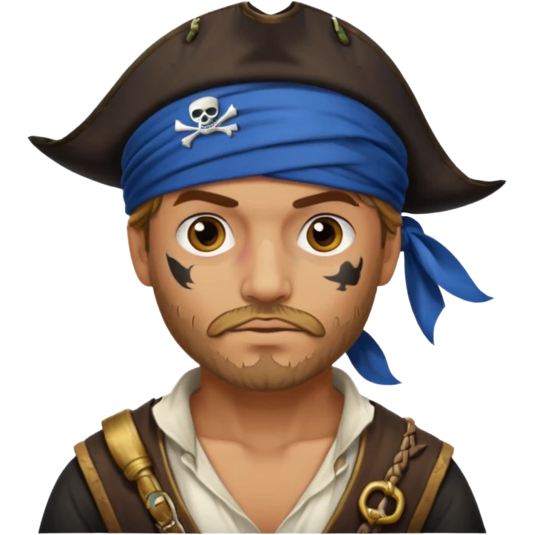 pirate with one eye emoji